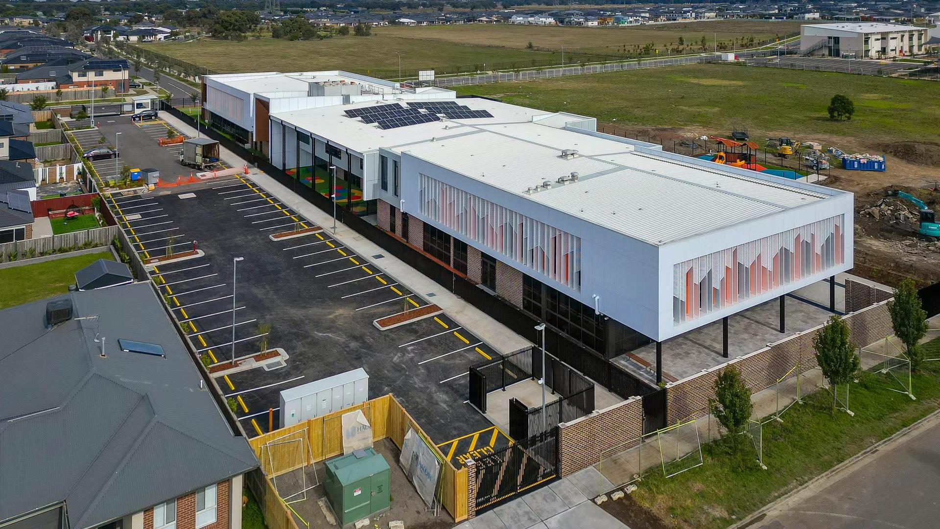 Haddarco education project exterior