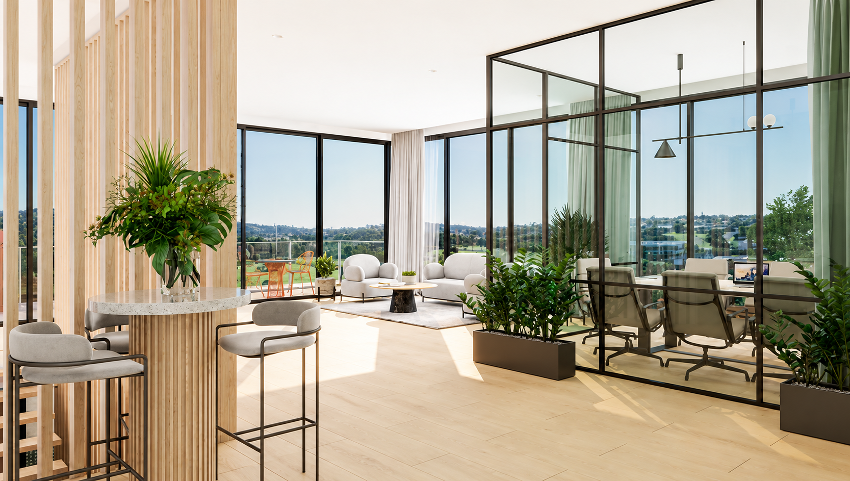 IBC commercial project render