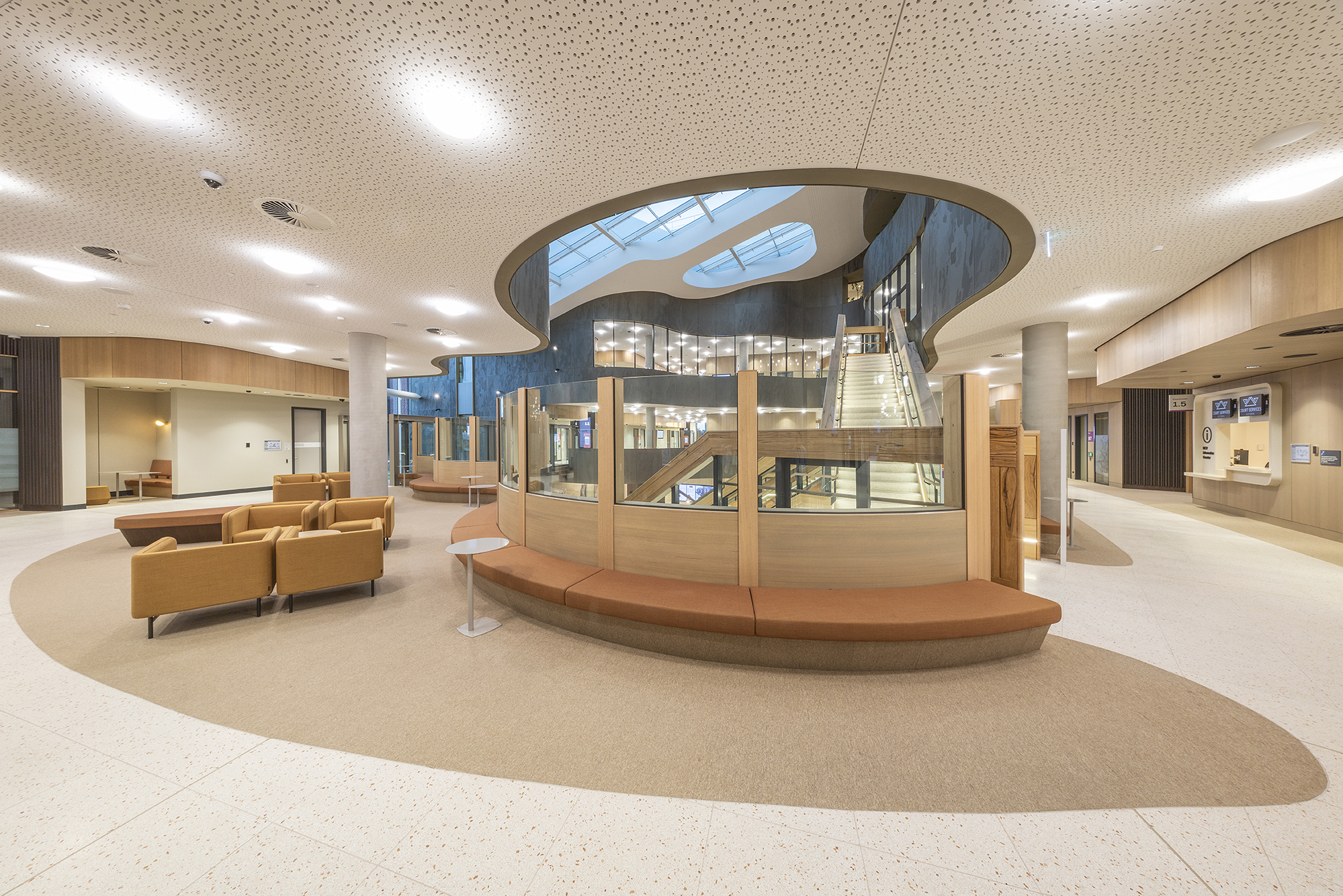 JZ Lee Wyndham Law Court civic interior
