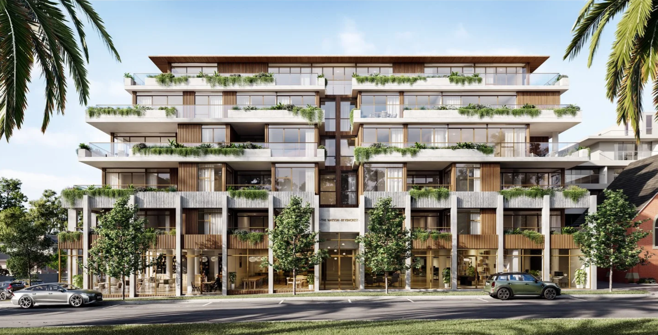 Watson Luxury Apartments building facade